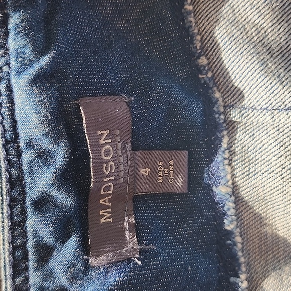 Madison  Wide leg Crop Jeans size 4 - Picture 3 of 4